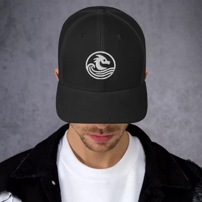 Kelowna OSC Classic Black Trucker