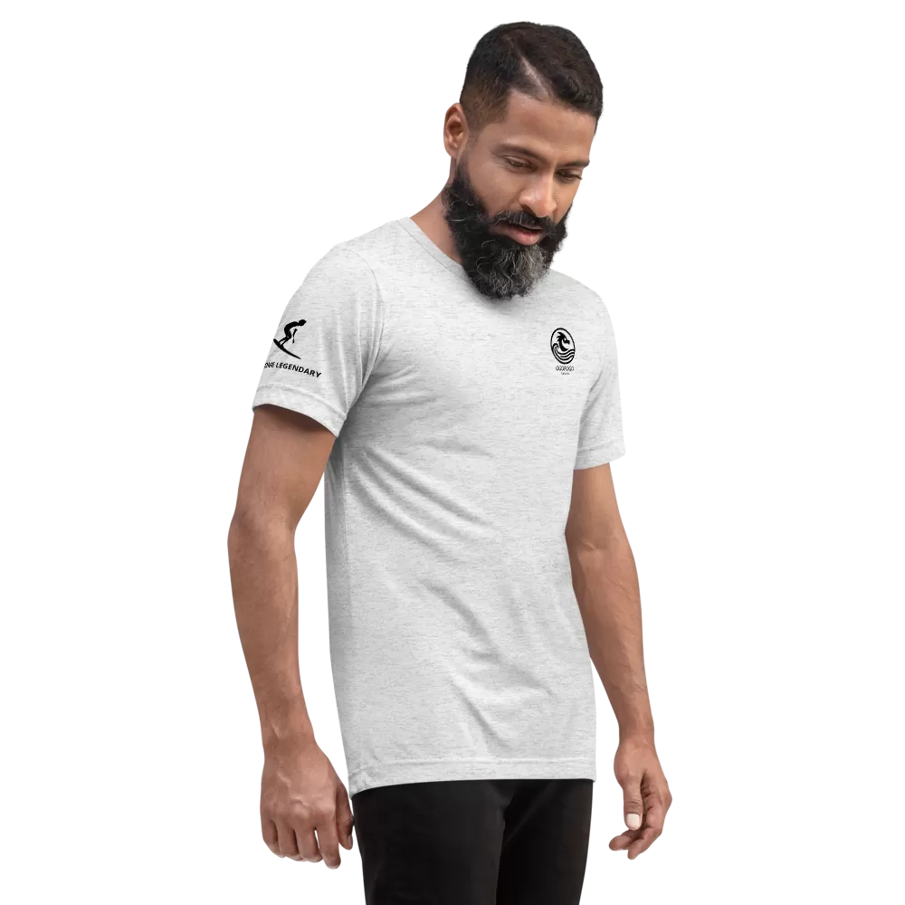 Kelowna OSC Signature Tee – Heather White Edition Unisex Tri-Blend T-Shirt (White/Grey)