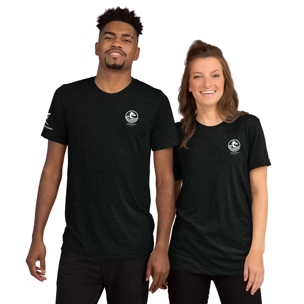 Kelowna OSC Signature Tee – Heather Midnight Edition Unisex Tri-Blend T-Shirt (Black)